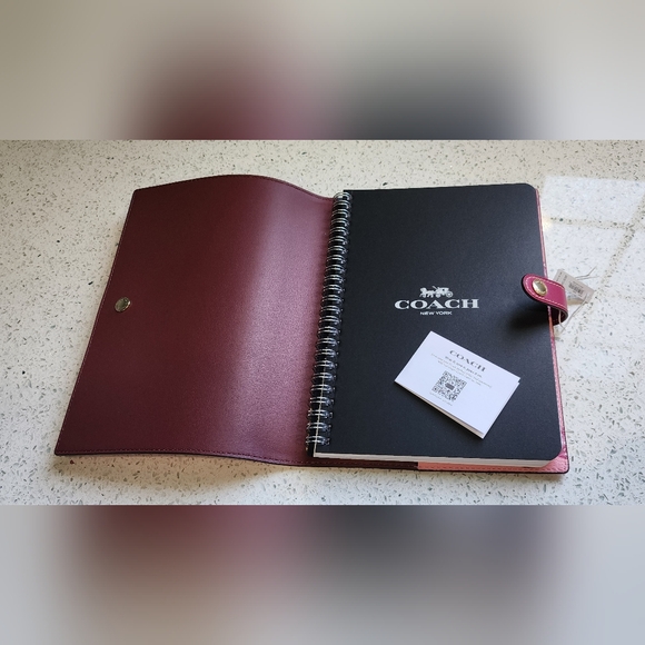 Coach Notebook With Cherry Print - Picture 5 of 10